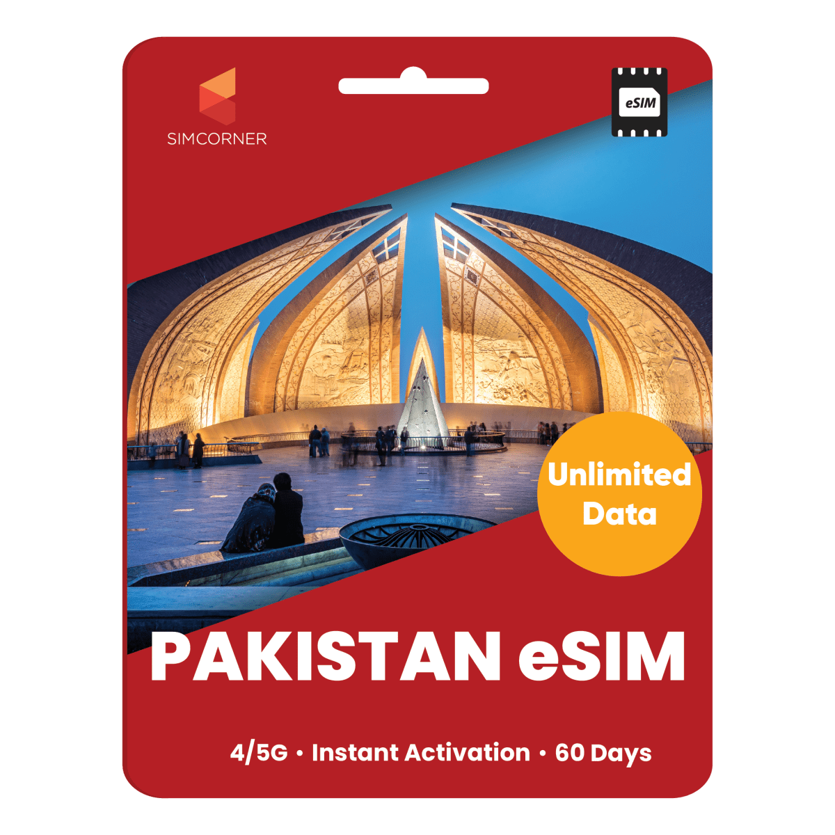 [eSIM] Pakistan Unlimited Data - SimCorner