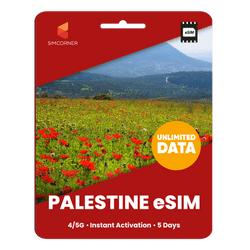 [eSIM] Palestine Unlimited Data