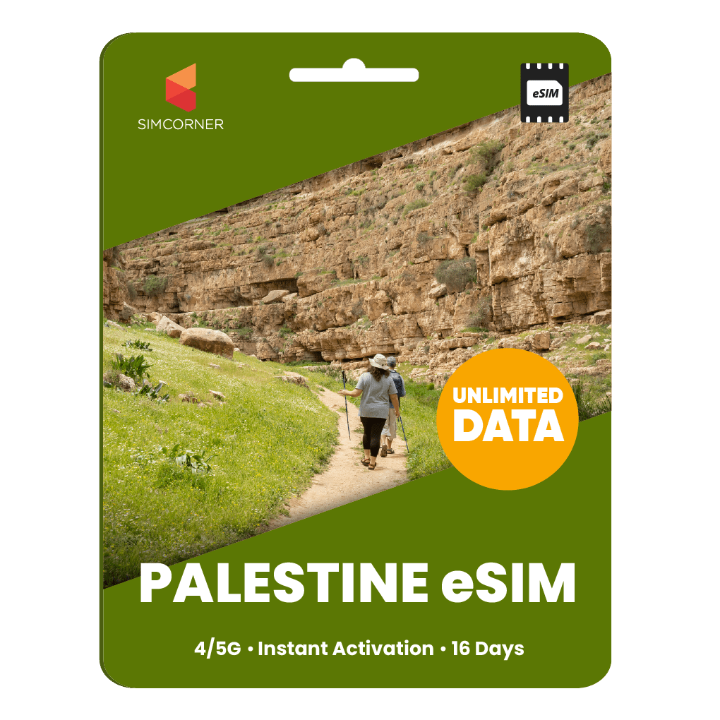 [eSIM] Palestine Unlimited Data - SimCorner