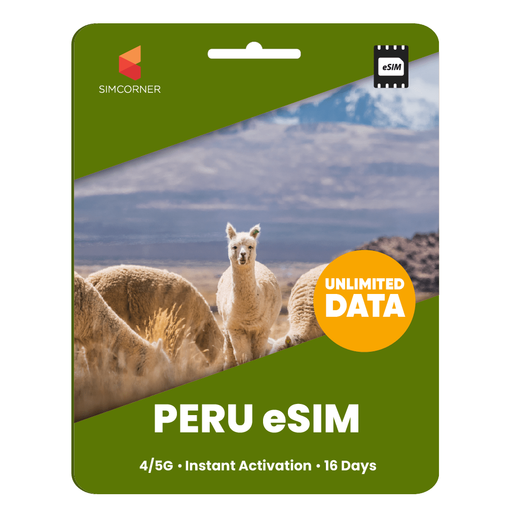[eSIM] Peru Unlimited Data - SimCorner