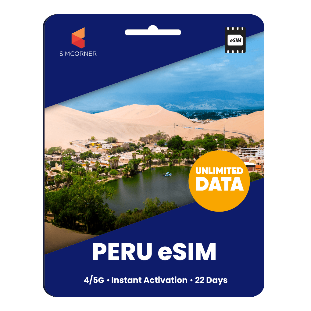 [eSIM] Peru Unlimited Data - SimCorner