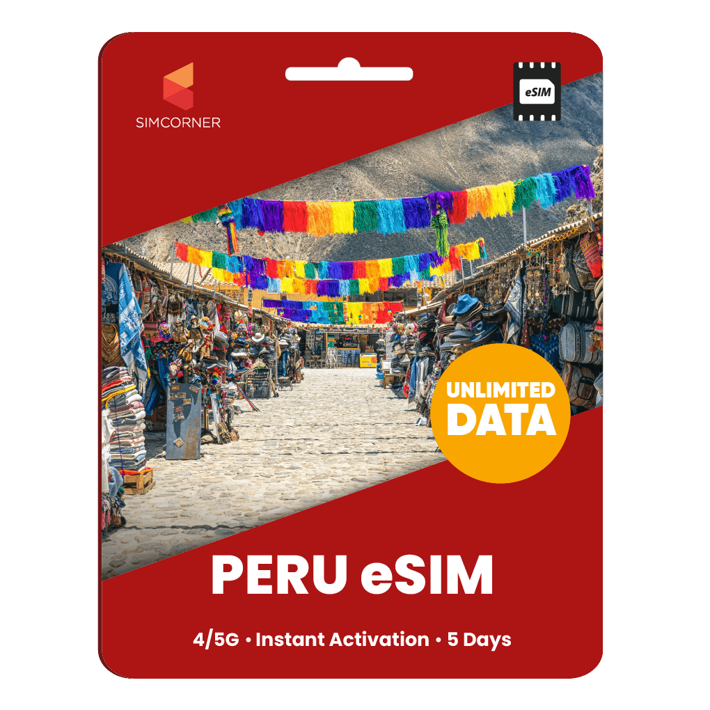 [eSIM] Peru Unlimited Data - SimCorner