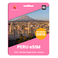 Thumbnail for [eSIM] Peru Unlimited Data - SimCorner