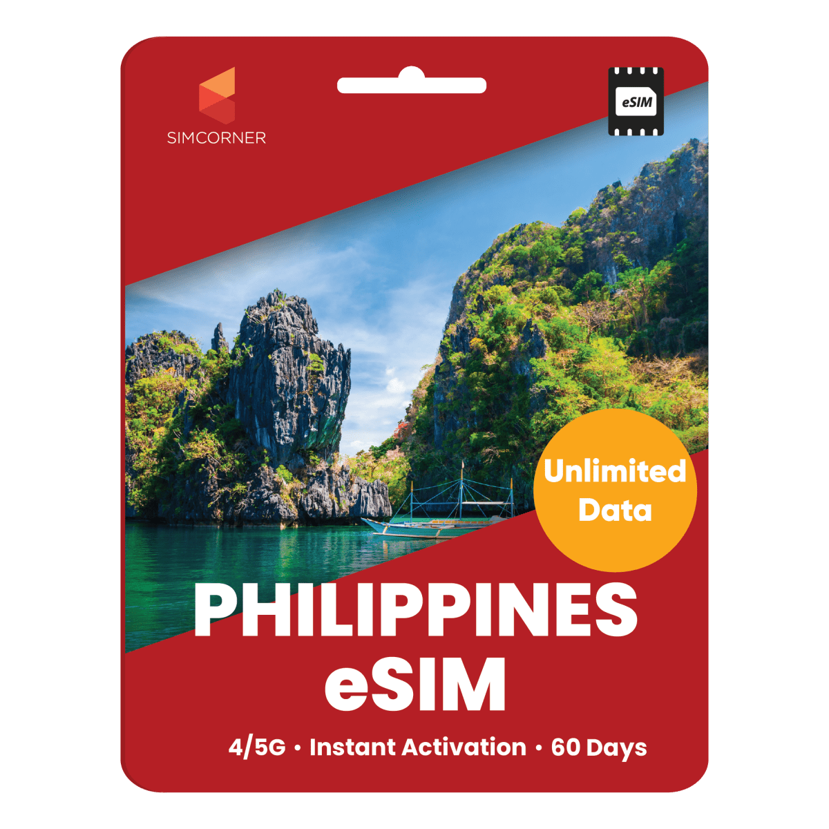 [eSIM] Philippines Unlimited Data - SimCorner