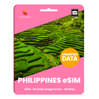 Thumbnail for [eSIM] Philippines Unlimited Data - SimCorner