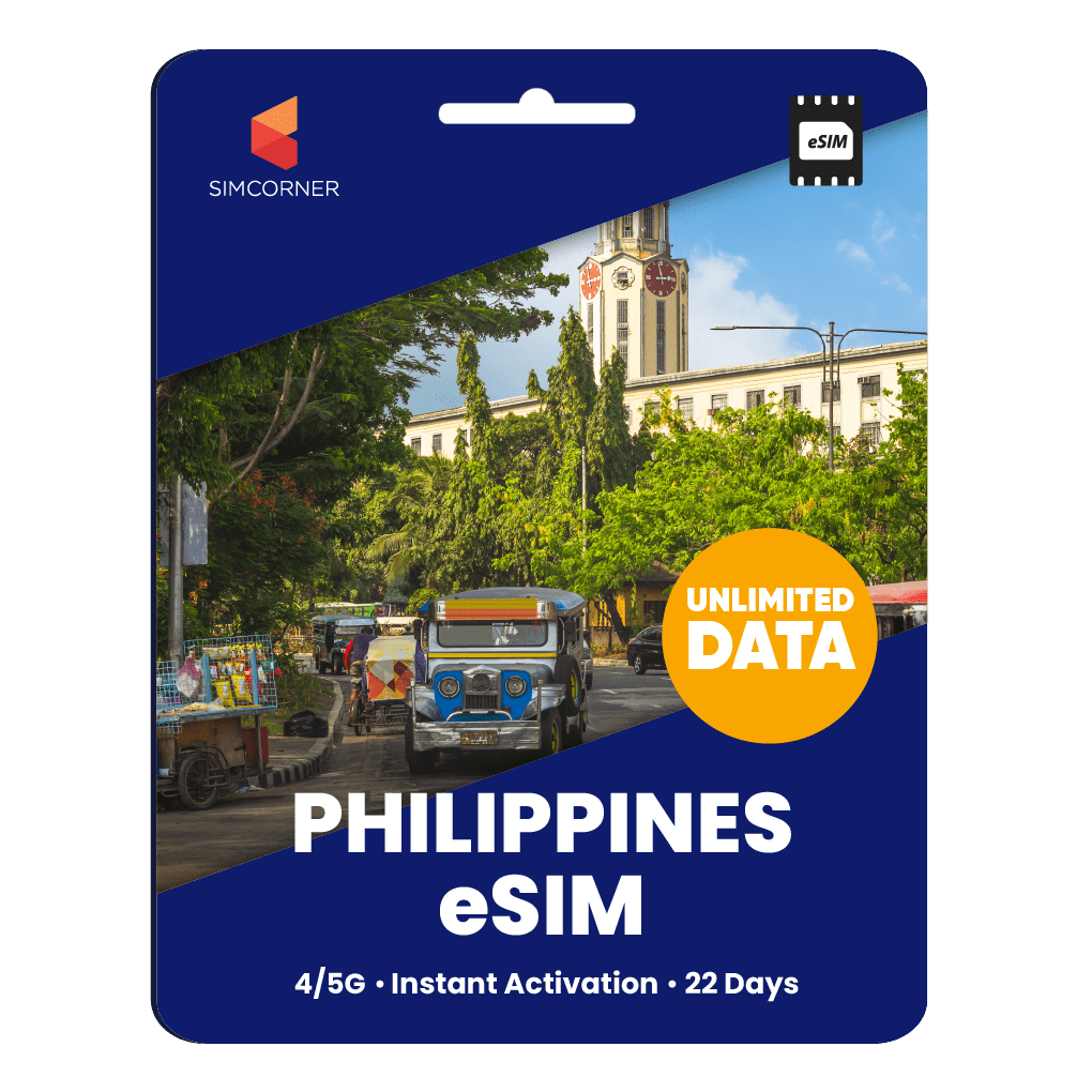 [eSIM] Philippines Unlimited Data - SimCorner