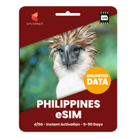 Thumbnail for [eSIM] Philippines Unlimited Data - SimCorner