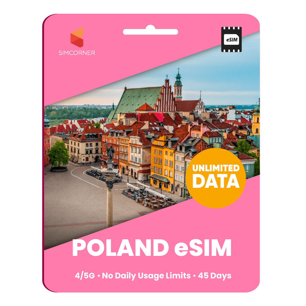 [eSIM] Poland Unlimited Data - SimCorner