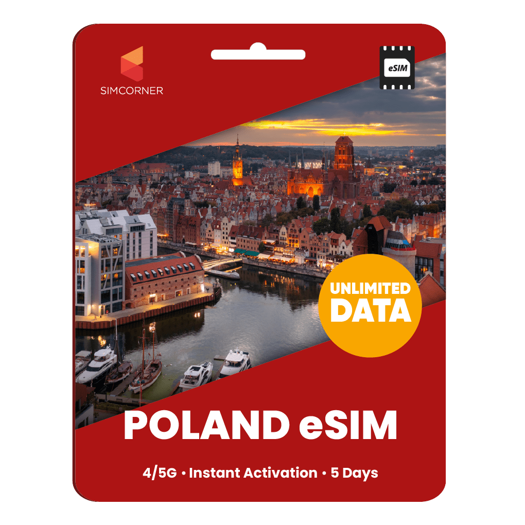 [eSIM] Poland Unlimited Data - SimCorner