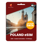 [eSIM] Poland Unlimited Data