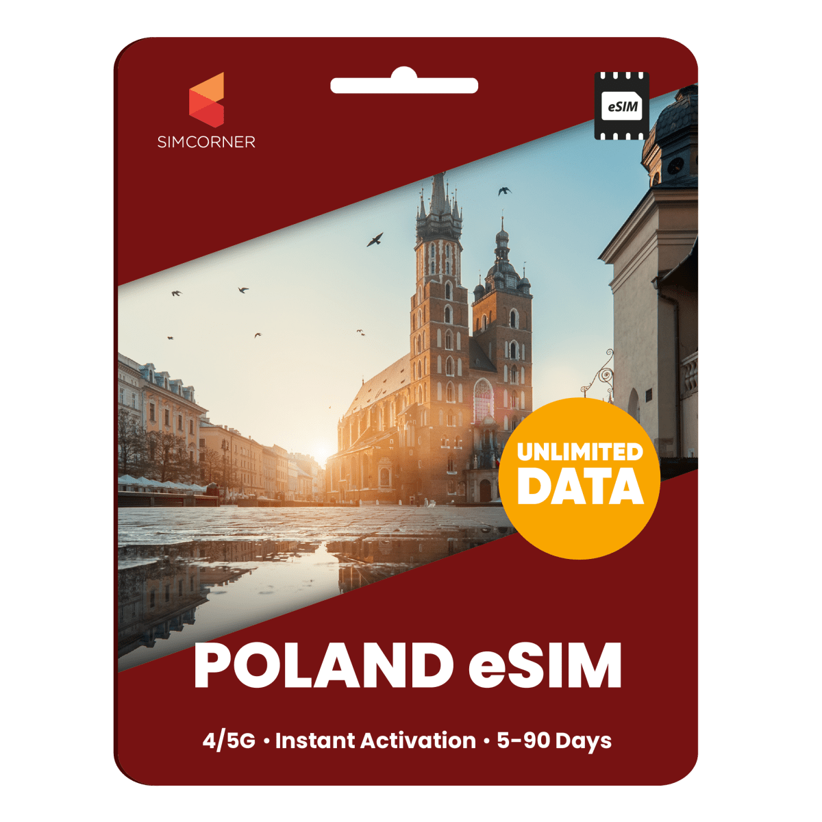 [eSIM] Poland Unlimited Data - SimCorner