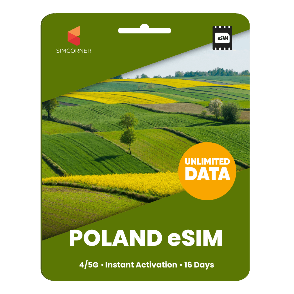[eSIM] Poland Unlimited Data - SimCorner