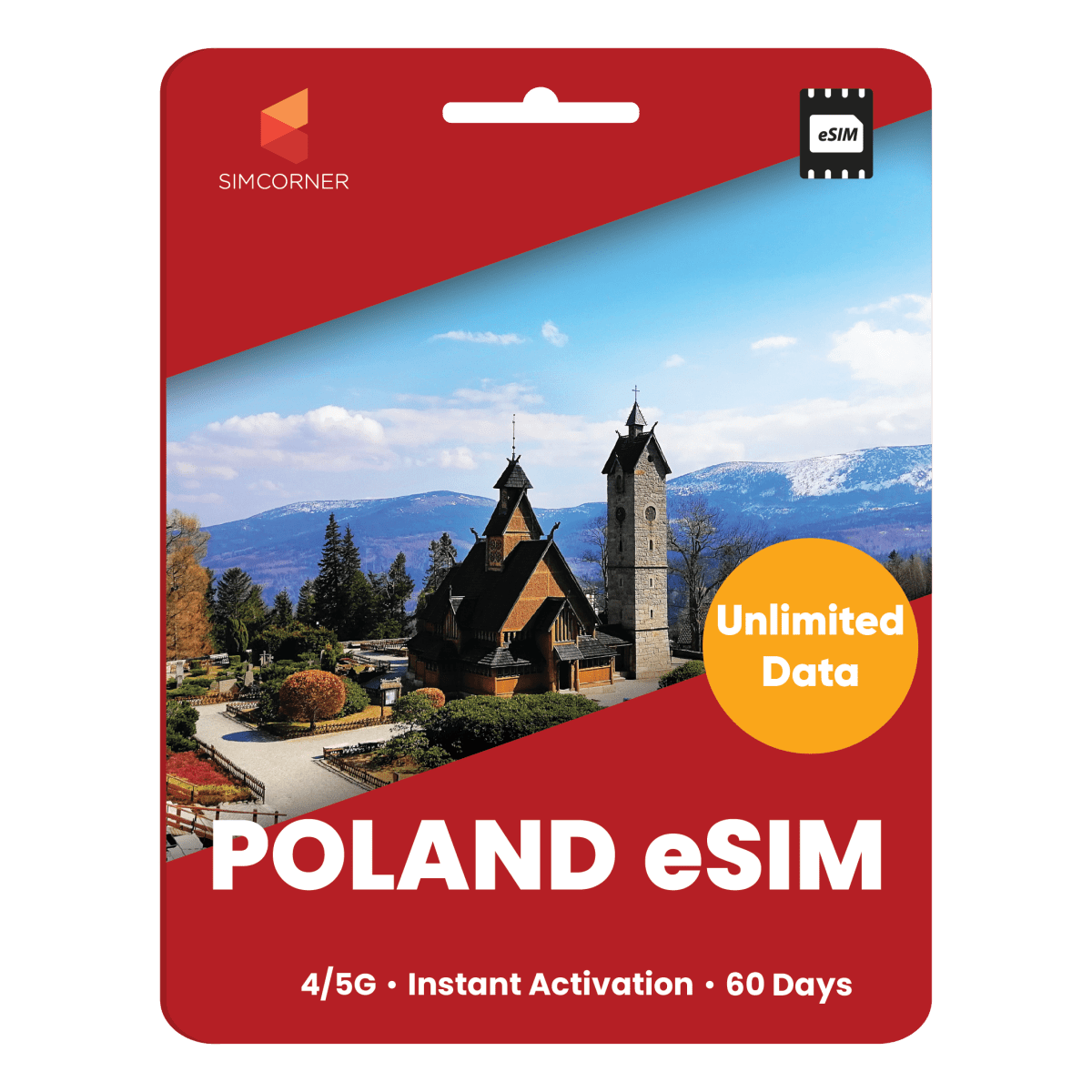 [eSIM] Poland Unlimited Data - SimCorner