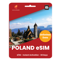 Thumbnail for [eSIM] Poland Unlimited Data - SimCorner