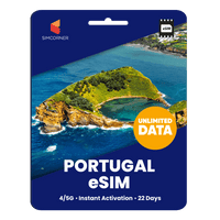 Thumbnail for [eSIM] Portugal Unlimited Data - SimCorner