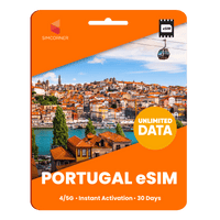 Thumbnail for [eSIM] Portugal Unlimited Data - 30 Days