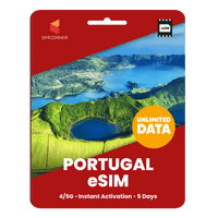 Thumbnail for [eSIM] Portugal Unlimited Data - SimCorner