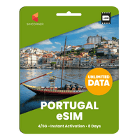 Thumbnail for [eSIM] Portugal Unlimited Data - SimCorner
