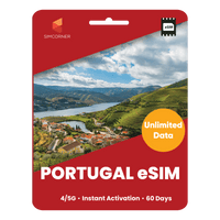 Thumbnail for [eSIM] Portugal Unlimited Data - SimCorner