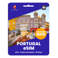 Thumbnail for [eSIM] Portugal Unlimited Data - SimCorner