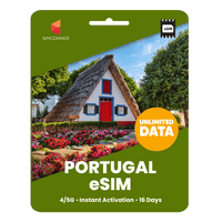 Thumbnail for [eSIM] Portugal Unlimited Data - SimCorner
