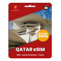 Thumbnail for [eSIM] Qatar Unlimited Data - SimCorner