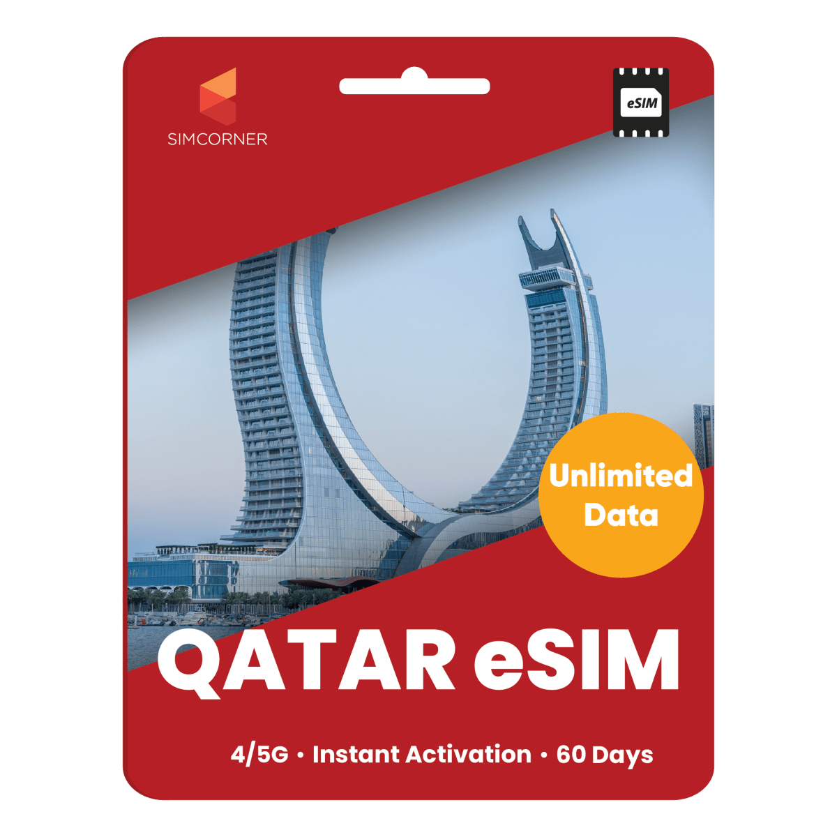 [eSIM] Qatar Unlimited Data - SimCorner