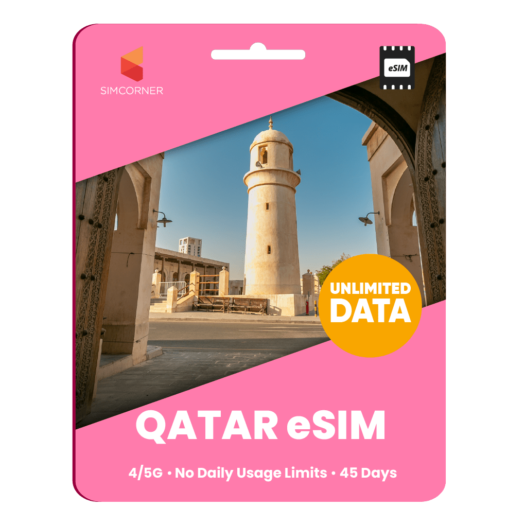 [eSIM] Qatar Unlimited Data - SimCorner