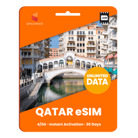 Thumbnail for [eSIM] Qatar Unlimited Data - 30 Days