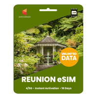 Thumbnail for [eSIM] Réunion Unlimited Data - SimCorner