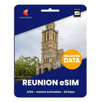 Thumbnail for [eSIM] Réunion Unlimited Data - SimCorner
