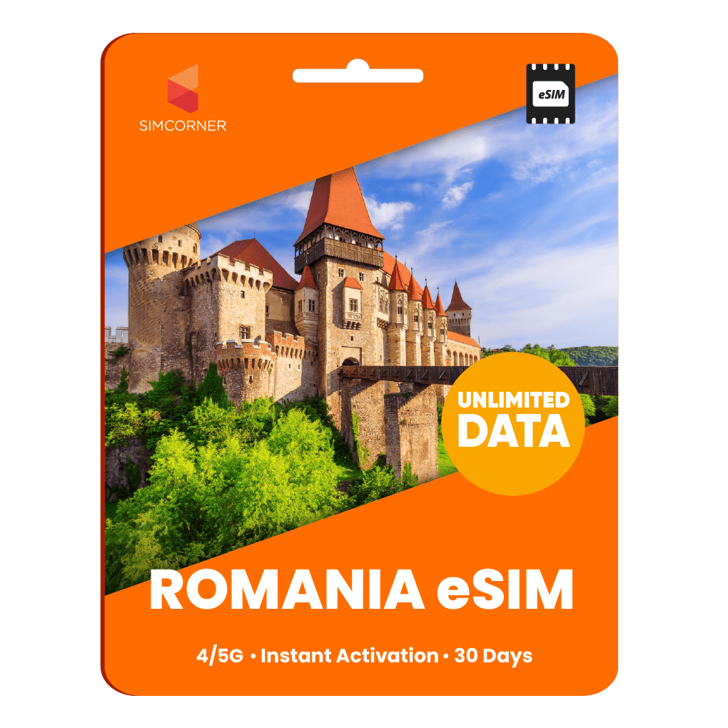 [eSIM] Romania Unlimited Data - 30 Days