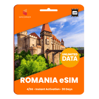 Thumbnail for [eSIM] Romania Unlimited Data - 30 Days