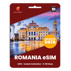 [eSIM] Romania Unlimited Data