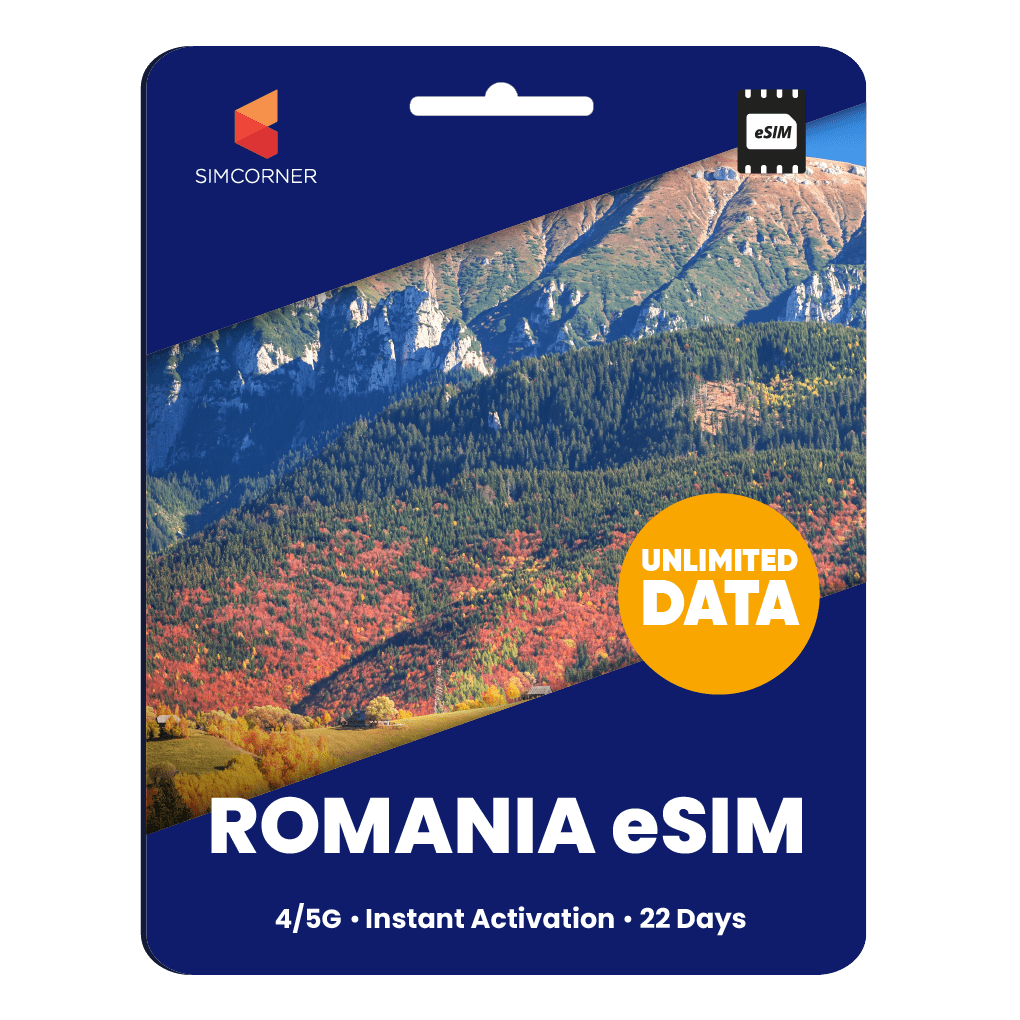 [eSIM] Romania Unlimited Data - SimCorner