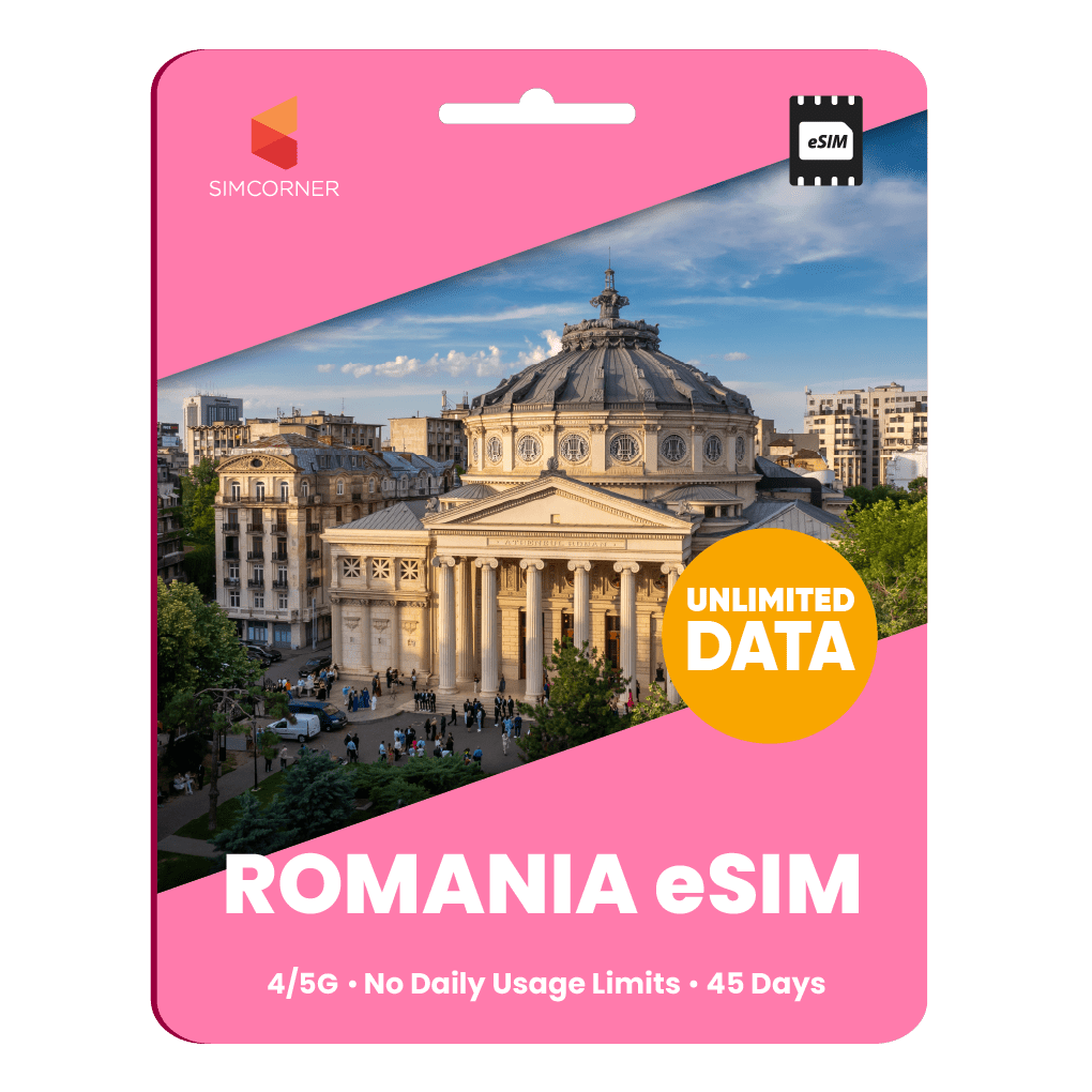 [eSIM] Romania Unlimited Data - SimCorner