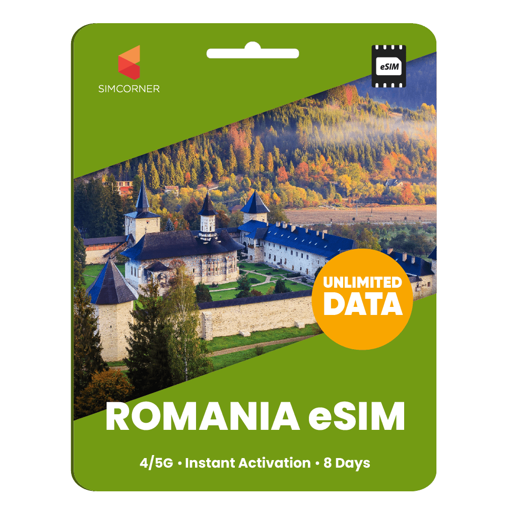 [eSIM] Romania Unlimited Data - SimCorner