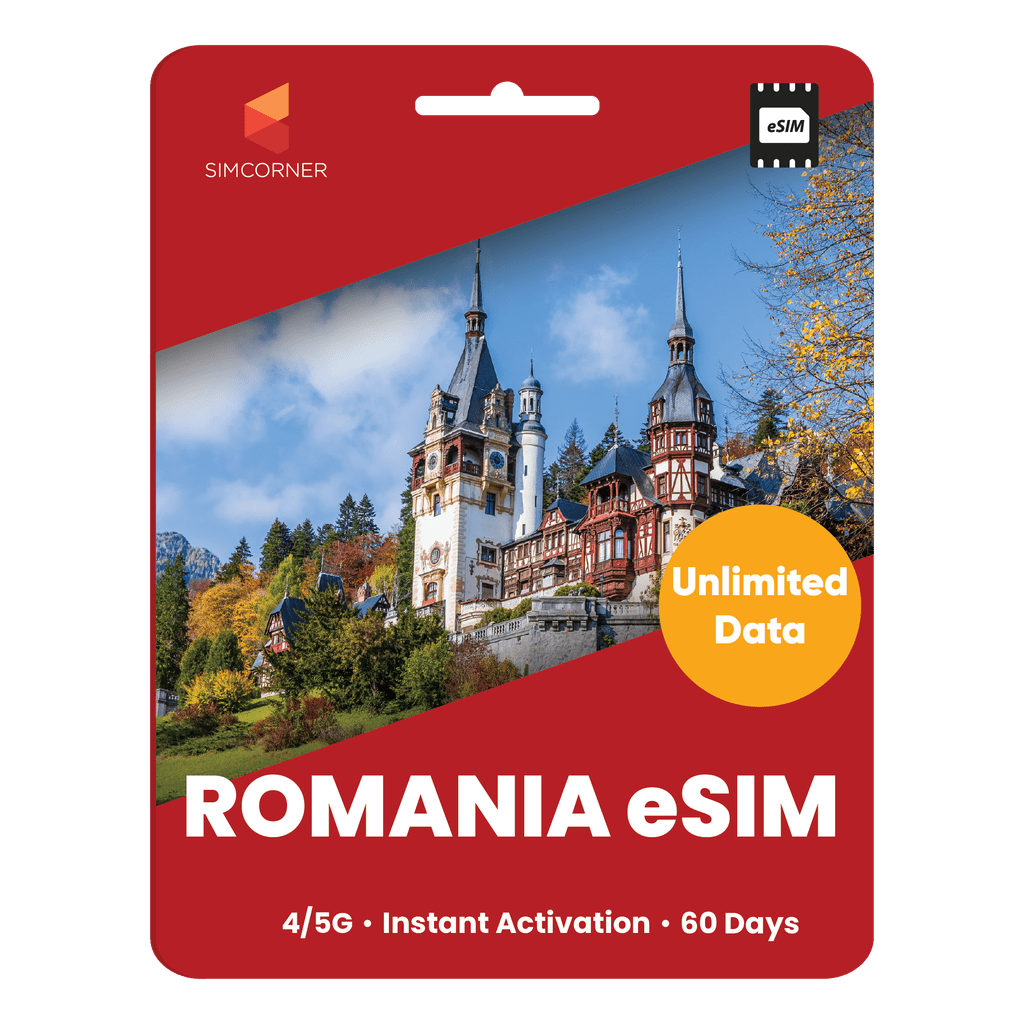 [eSIM] Romania Unlimited Data - SimCorner