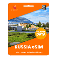 Thumbnail for [eSIM] Russia Unlimited Data - SimCorner