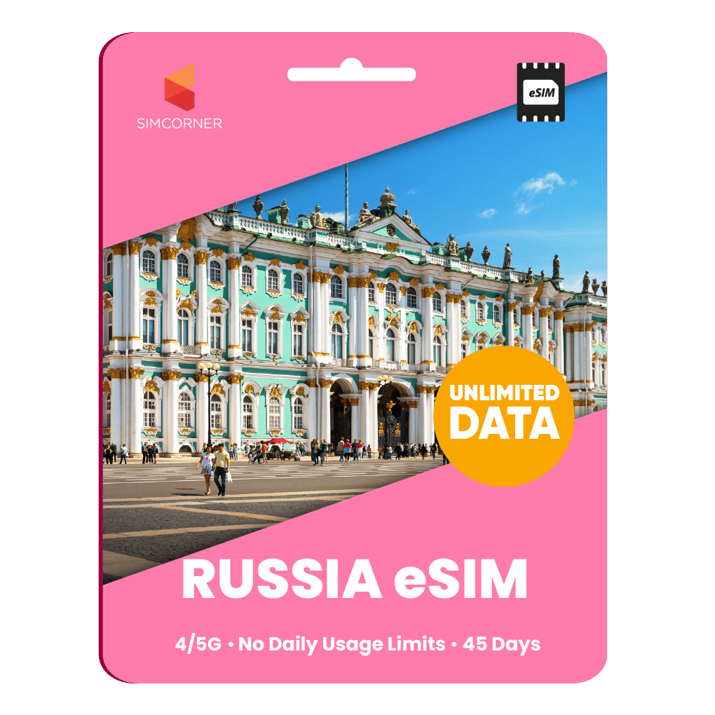 [eSIM] Russia Unlimited Data - SimCorner