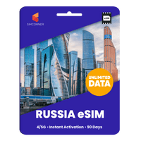 Thumbnail for [eSIM] Russia Unlimited Data - SimCorner