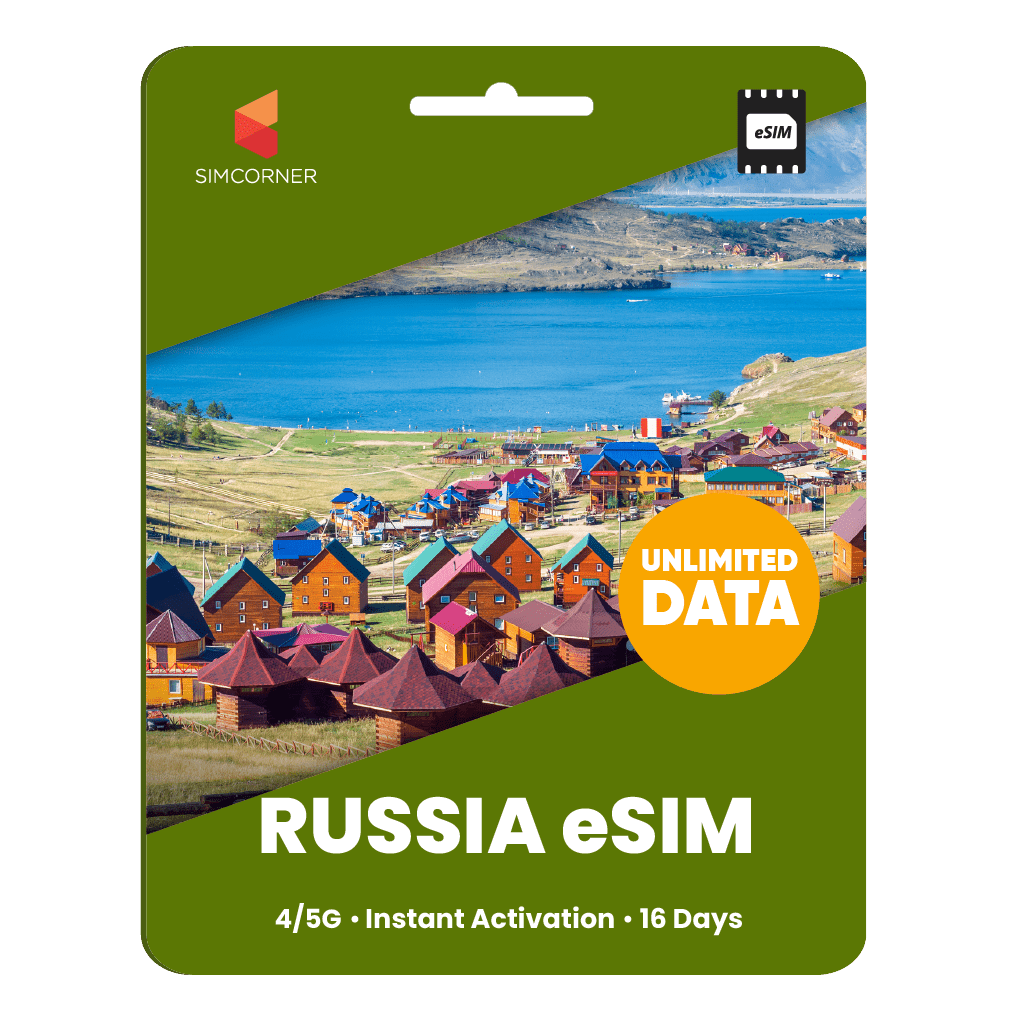 [eSIM] Russia Unlimited Data - SimCorner