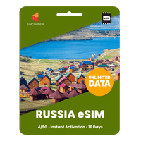 Thumbnail for [eSIM] Russia Unlimited Data - SimCorner