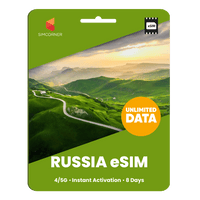 Thumbnail for [eSIM] Russia Unlimited Data - SimCorner