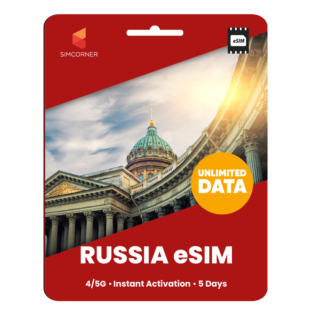[eSIM] Russia Unlimited Data - SimCorner