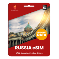 Thumbnail for [eSIM] Russia Unlimited Data - SimCorner