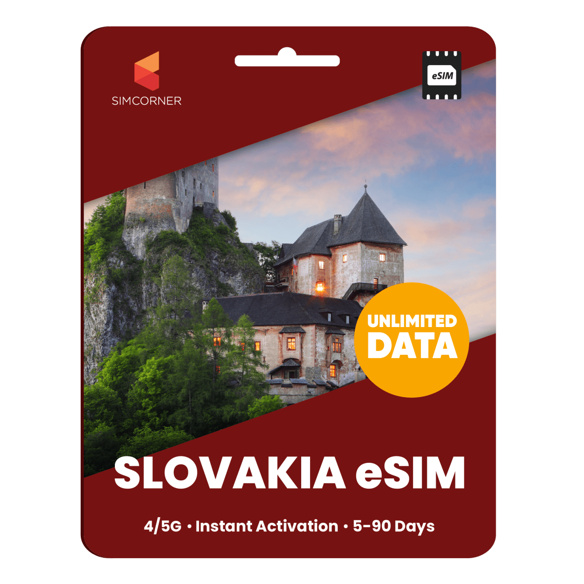 [eSIM] Slovakia Unlimited Data - SimCorner