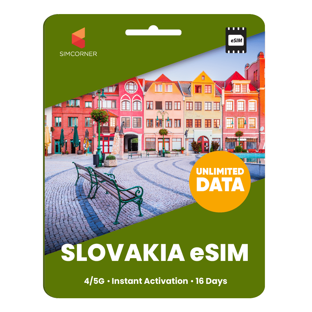 [eSIM] Slovakia Unlimited Data - SimCorner