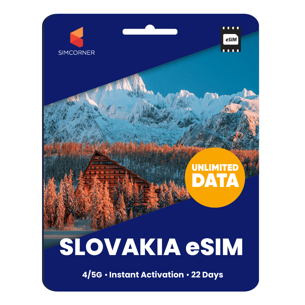 [eSIM] Slovakia Unlimited Data - SimCorner