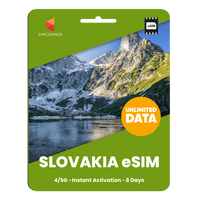 Thumbnail for [eSIM] Slovakia Unlimited Data - SimCorner